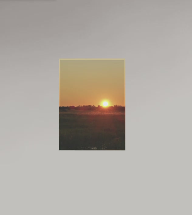 Couché de soleil - Botswana